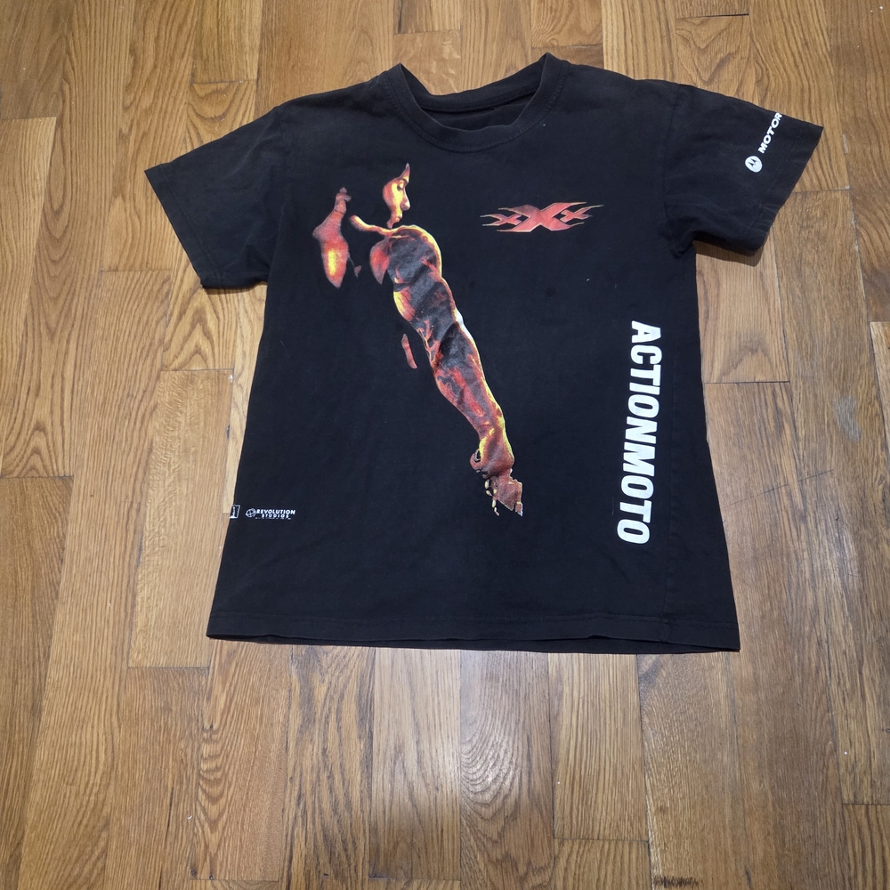 Vintage 2002 xXx Movie Tee (Vin Diesel) | Black Graphic T-Shirt | Size M